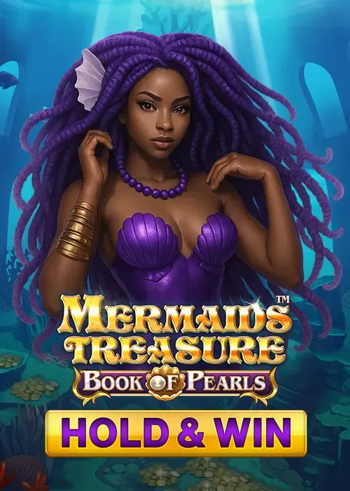 Mermaids Treasure: Book Of Pearls - Hold & Win